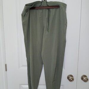 Gap army green pants- light weight fabric -